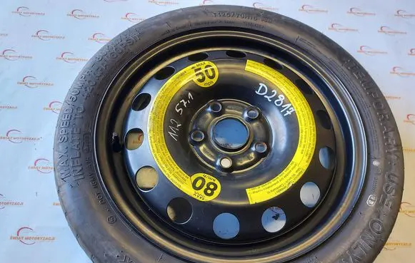 Volkswagen Golf V R16 spare wheel 1K0601027F