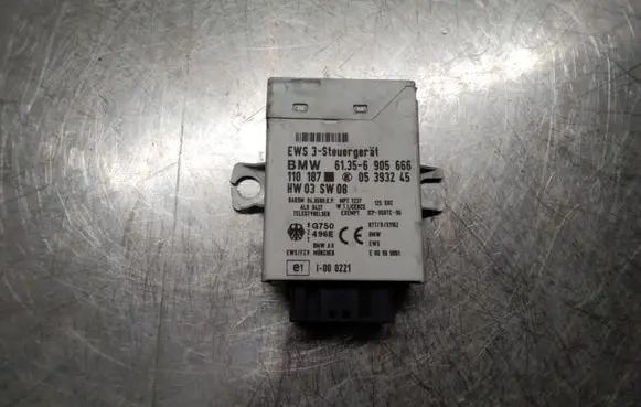 BMW 3 E46 Immobilizer control unit/module 61356905666 05393245 HW03SW08