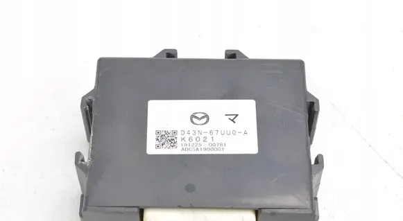 Mazda 2 Other control units/modules D43N-67UU0-A