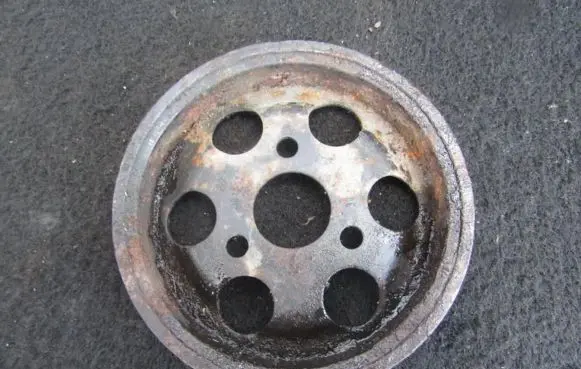 Audi A4 S4 B5 8D Power steering pump pulley 058145255E