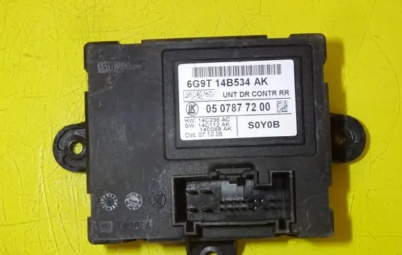 Ford Galaxy Door control unit/module 6G9T14B534AK 0507877200