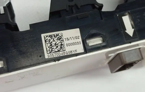 KIA Optima Electric window control switch 93570D4BG0BYF 93570-D4BG0-BYF