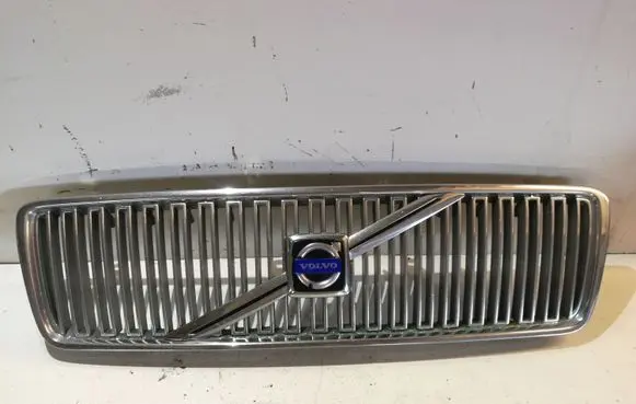 Volvo S80 Front bumper upper radiator grill 9178087