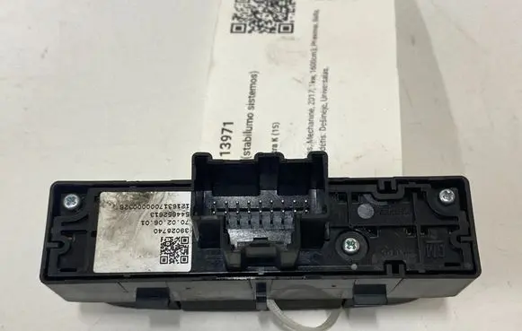 Opel Astra K ESP (stability program) switch 544652613 39028740