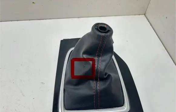 Gear shifter surround trim plastic