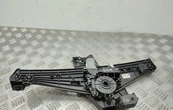 Peugeot 2008 II Rear door window regulator with motor 9830002480