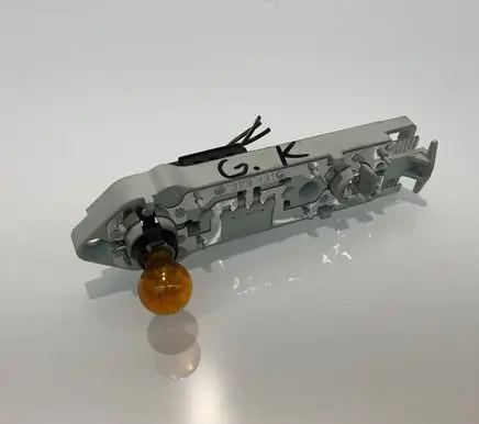 Mercedes-Benz E W211 Tail light bulb cover holder A2118200977 2118200977