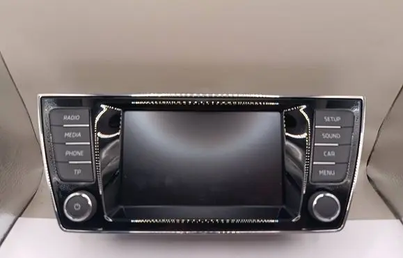 Skoda Fabia Mk3 (NJ) Screen/display/small screen 6V0919604B AAH42000 FSD4030