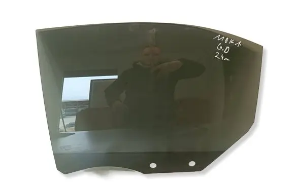 Opel Mokka B Rear door window glass DOT39AS3M406 43R0012087 E000189