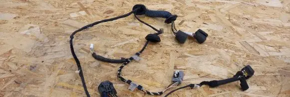 Jaguar XJ X350 Rear door wiring loom 2W9314027FBA 2W9314027 E11442258000