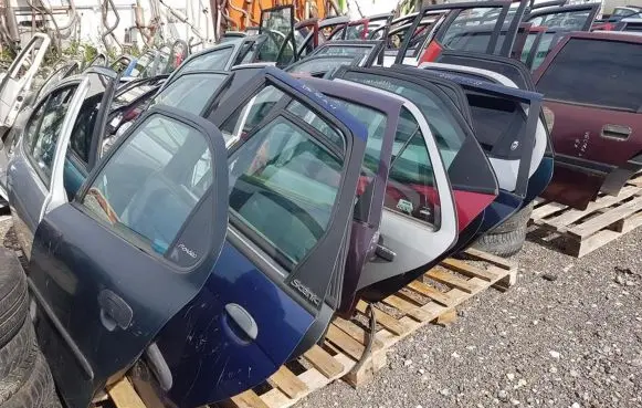 Rear door