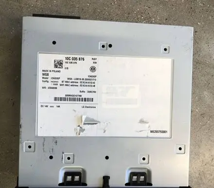 Volkswagen ID.7 MMI control unit 10C035876