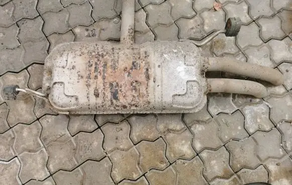 Volkswagen Sharan Muffler/silencer 7N0253611G 7N0120B