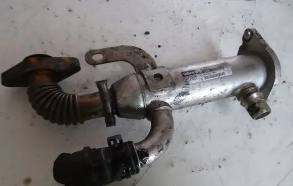 Peugeot 407 EGR valve cooler 9645689780
