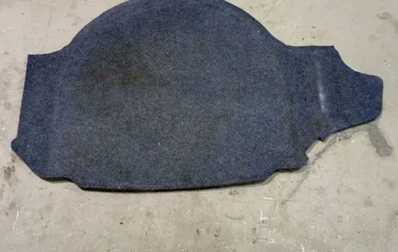 Jaguar X-Type Trunk/boot mat liner 