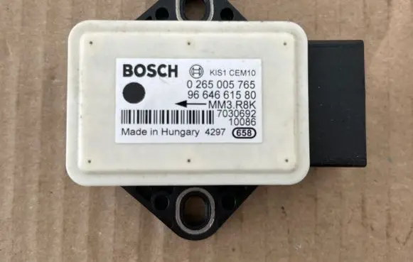 Peugeot 308 SW ESP acceleration yaw rate sensor 9664661580 0265005765 703069