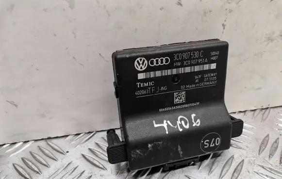 Volkswagen PASSAT B6 Gateway control module 3C0907530C
