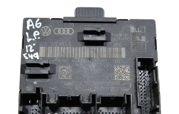 Audi A6 S6 C7 4G Door control unit/module 4G8959793E 4G8959793A