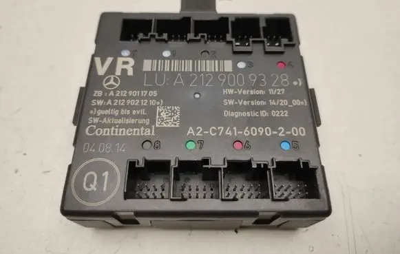 Mercedes-Benz CLS C218 X218 Door control unit/module A2129009328
