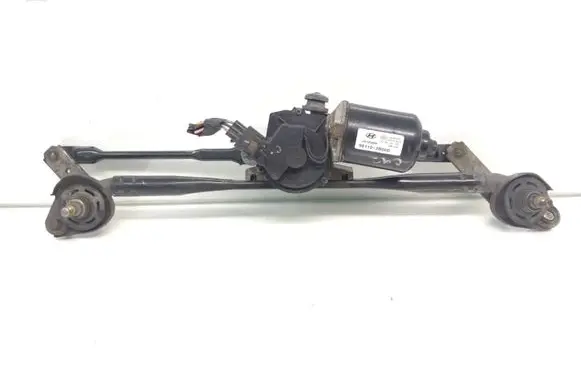 Hyundai Santa Fe Front wiper linkage and motor 981102B000 035418070