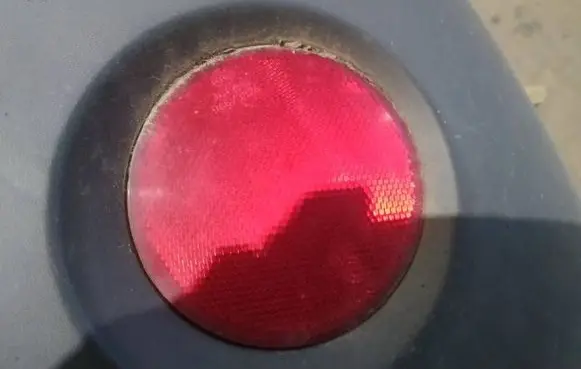 Opel Antara Rear tail light reflector 
