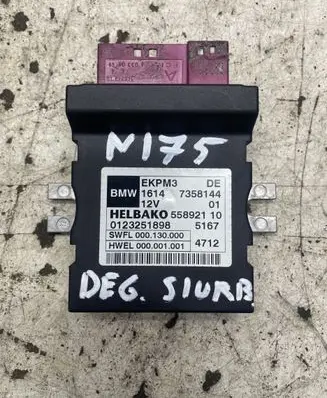 Fuel injection pump control unit/module
