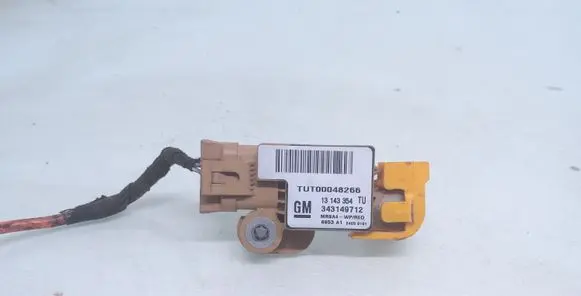 Opel Combo C Airbag deployment crash/impact sensor 13143354 TUT00048266 343149712