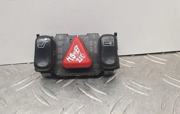 Mercedes-Benz E W210 Hazard light switch 2088200310