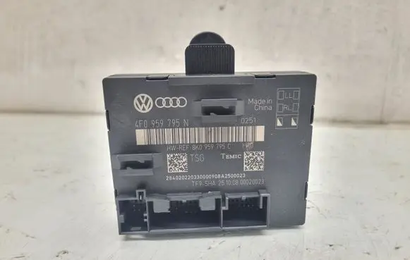 Audi A4 S4 B8 8K Door control unit/module 4F0959795N 8K0959795C