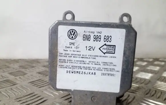 Volkswagen Sharan Airbag control unit/module 6N0909603 5WK4137