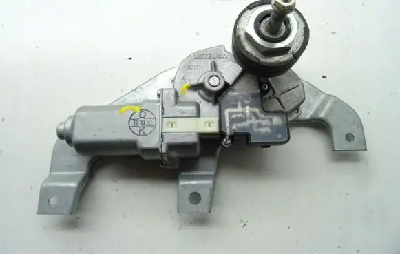Opel Agila B Rear window wiper motor 95513703