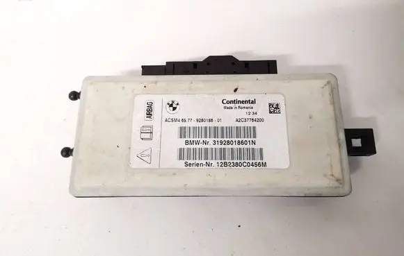 BMW 5 F10 F11 Airbag control unit/module 6577928018601