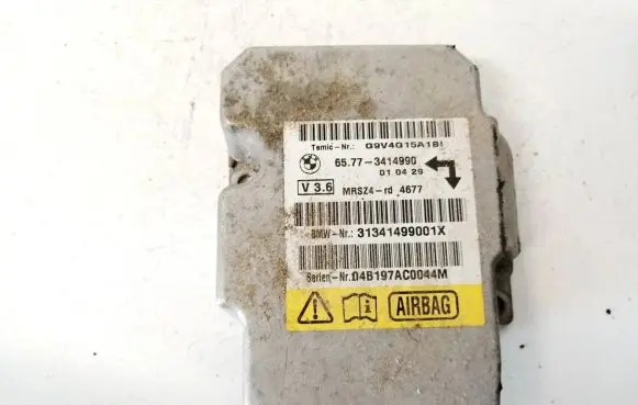 BMW X3 E83 Airbag control unit/module 65773414990 65.77-3414990