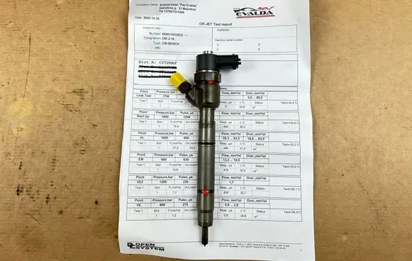 KIA Ceed Fuel injector 0445110320