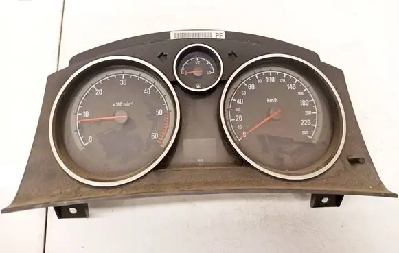 Opel Astra H Speedometer (instrument cluster) 13216684