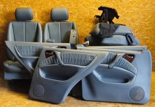 Mercedes-Benz ML W163 Seat and door cards trim set A163720364 A163720354 A163730234