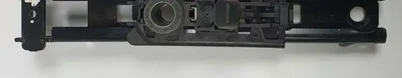 Mercedes-Benz B W245 Seat belt adjustment rail A1698600588