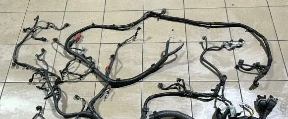 Engine installation wiring loom