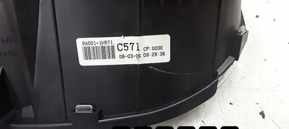 KIA Ceed Speedometer (instrument cluster) 2000 940011h571 defect