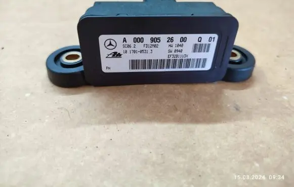 Mercedes-Benz S W221 ESP acceleration yaw rate sensor A0009052600