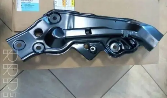 Engine bonnet/hood lock trim molding