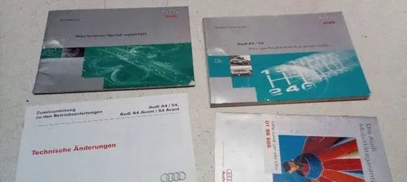Audi A4 S4 B5 8D User manual 