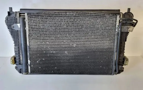 Skoda Superb B6 (3T) Radiator set 1K0959455FB 1K0121251DD