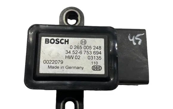BMW X5 E53 ESP acceleration yaw rate sensor 6753694 34526753694 0265005248