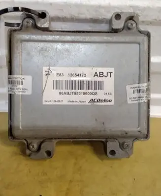 Opel Astra J Engine control unit/module ECU 12654172 86ABJT55315600QS