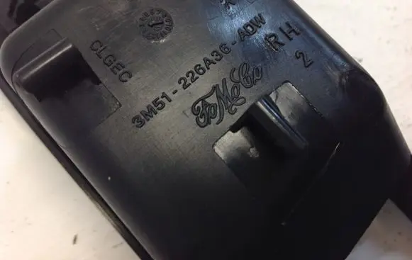 Ford Focus C-MAX Rear door window switch trim 3M51226A36
