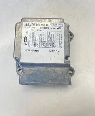 Volkswagen Touran I Airbag control unit/module 1T0909605D 02H021S0100 35090212A