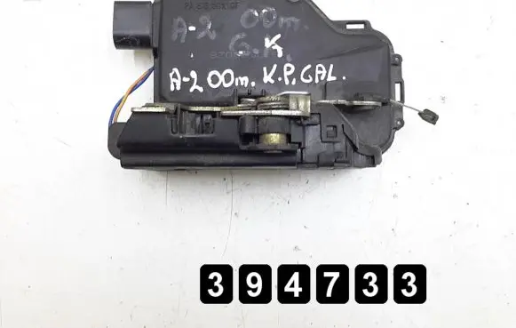 Audi A2 Rear door lock