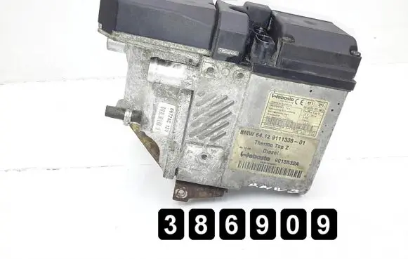 BMW 7 E65 E66 Auxiliary pre-heater (Webasto) 