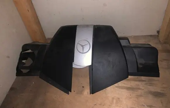 Mercedes-Benz S W220 Engine cover (trim) A1120100467 1120100467